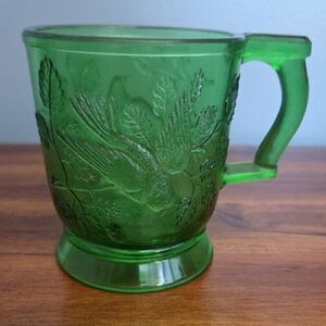 Vintage Mosser Co. Green Mug